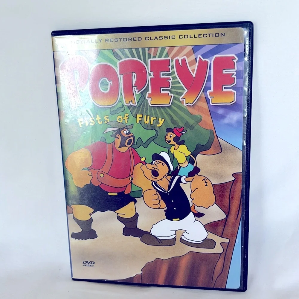 Slightly Used Collectible 2004 Popeye Fists Of Fury DVD - - Picture 3 of 7